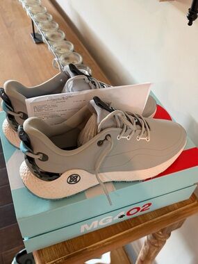 MG•02 Men’s Athletic Sneakers in Light Gray by MG•02